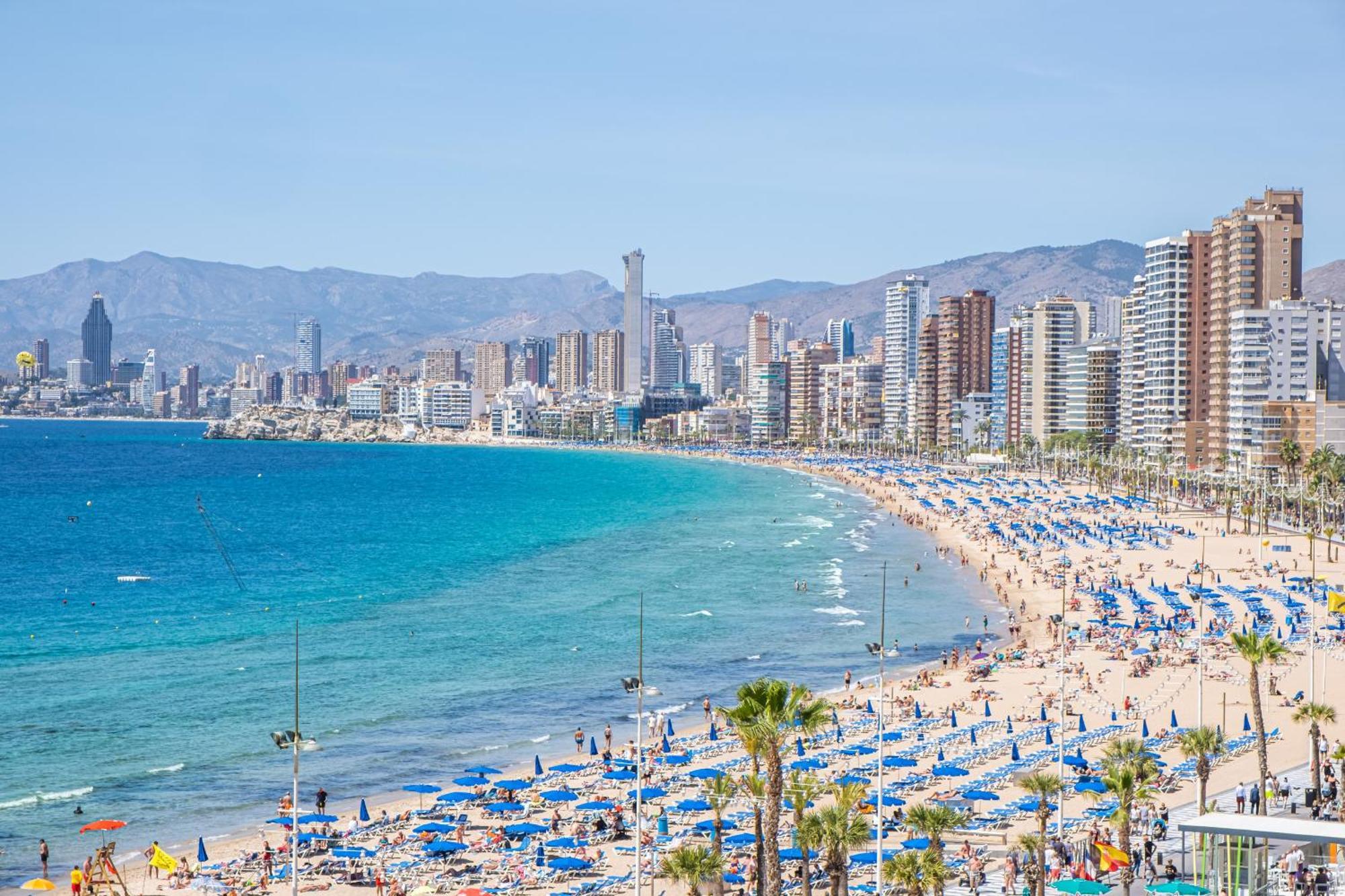 Torre Principado 5-E Apartment Levante Beach 貝尼多姆 外观 照片